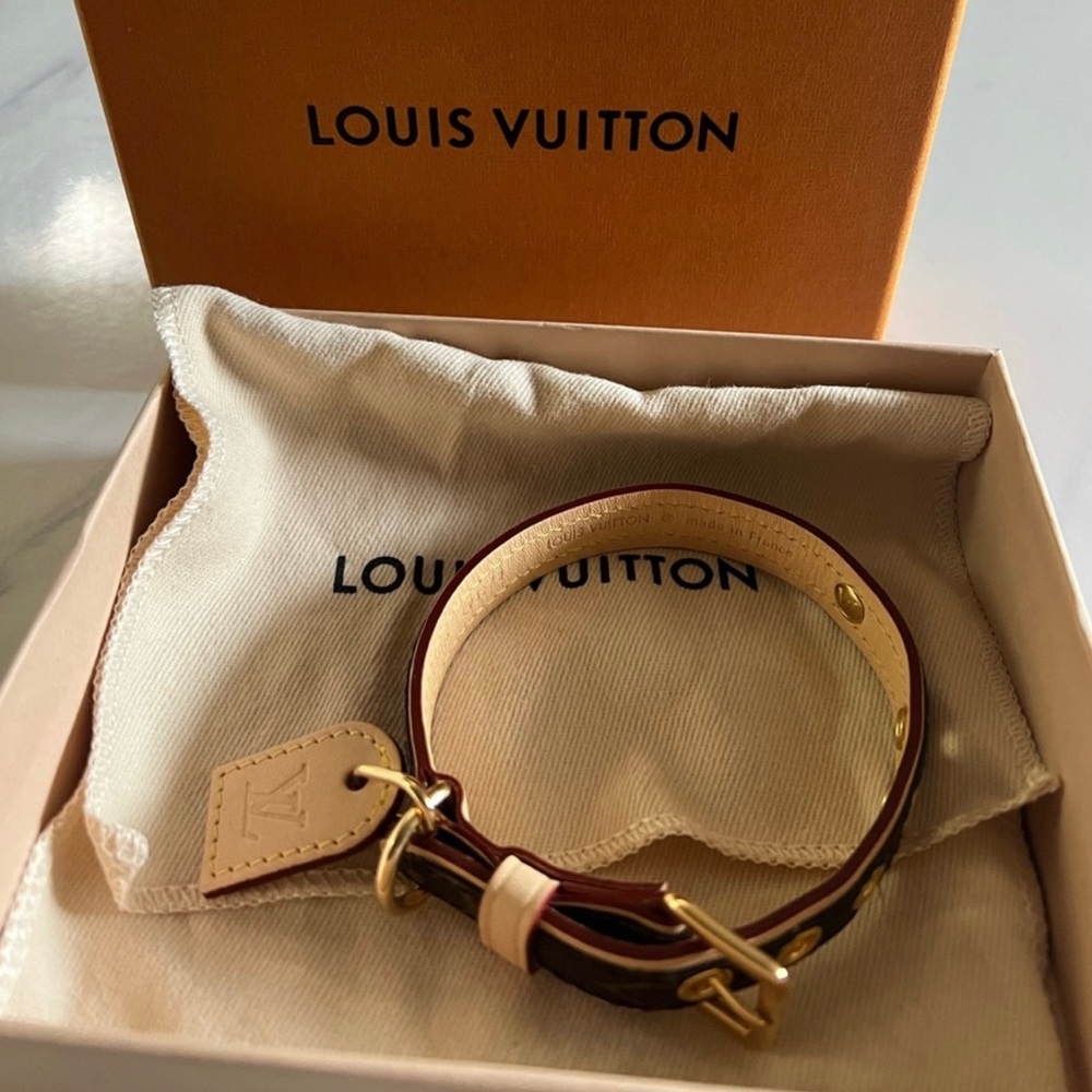 Louis Vuitton Collar XS ~ XSmall Dog ~ Includes Box and Dust Bag